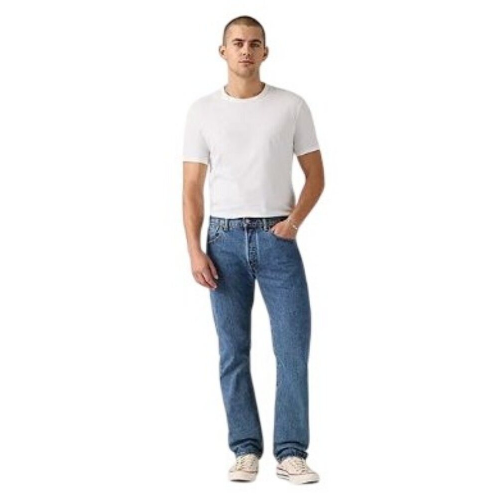 Levi's Strauss Mens jeans 501 Original Size 32x32 Straight Leg NEW WITH TAGS!!